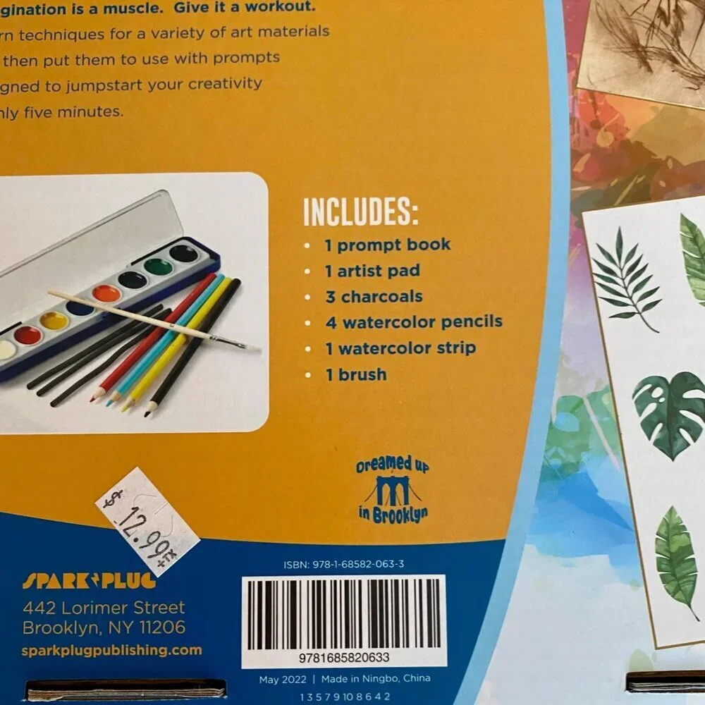 Sparkplug 5 Minute Masterpieces Art Kit Brand New in Box